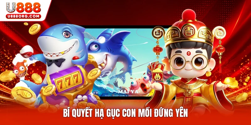 Bí quyết hạ gục con mồi đứng yên