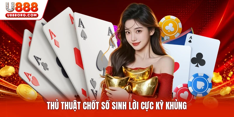 Thủ thuật chốt số sinh lời cực kỳ khủng